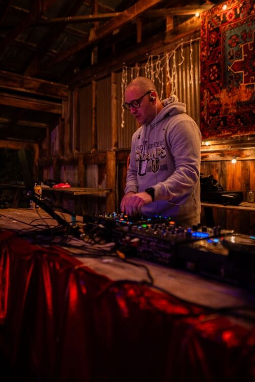 Fireworks lighting up the night sky